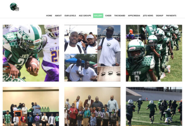 football fresno jets little league website, jcurtismedia