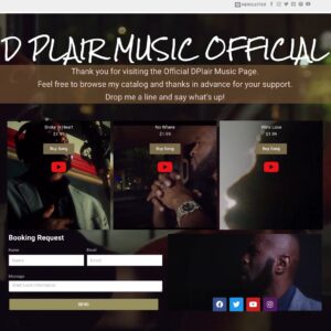 Artist Content Creator Page Cover