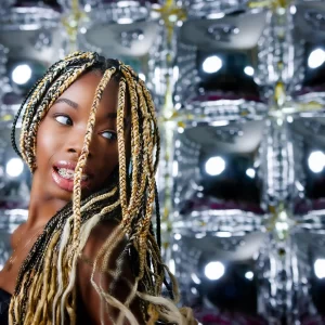 Portrait photo retouched for smoother skin, improved lighting, and enhanced features, Jeteral C. Mitchell, jcurtismedia